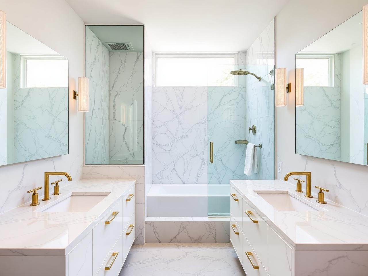 Marble Master Bath